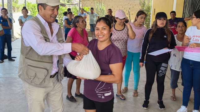 Archivo JPG de la donación de arroz en caseríos.