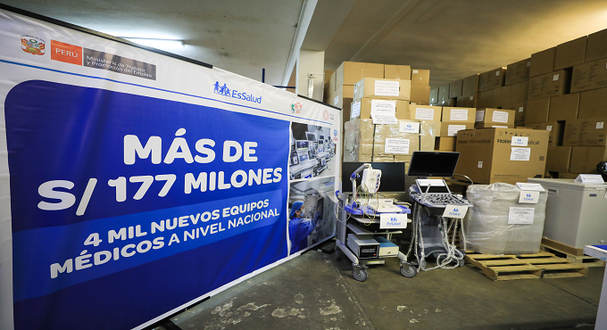 EsSalud fortalece sus servicios con equipos de última generación en Lima y regiones durante el 2024