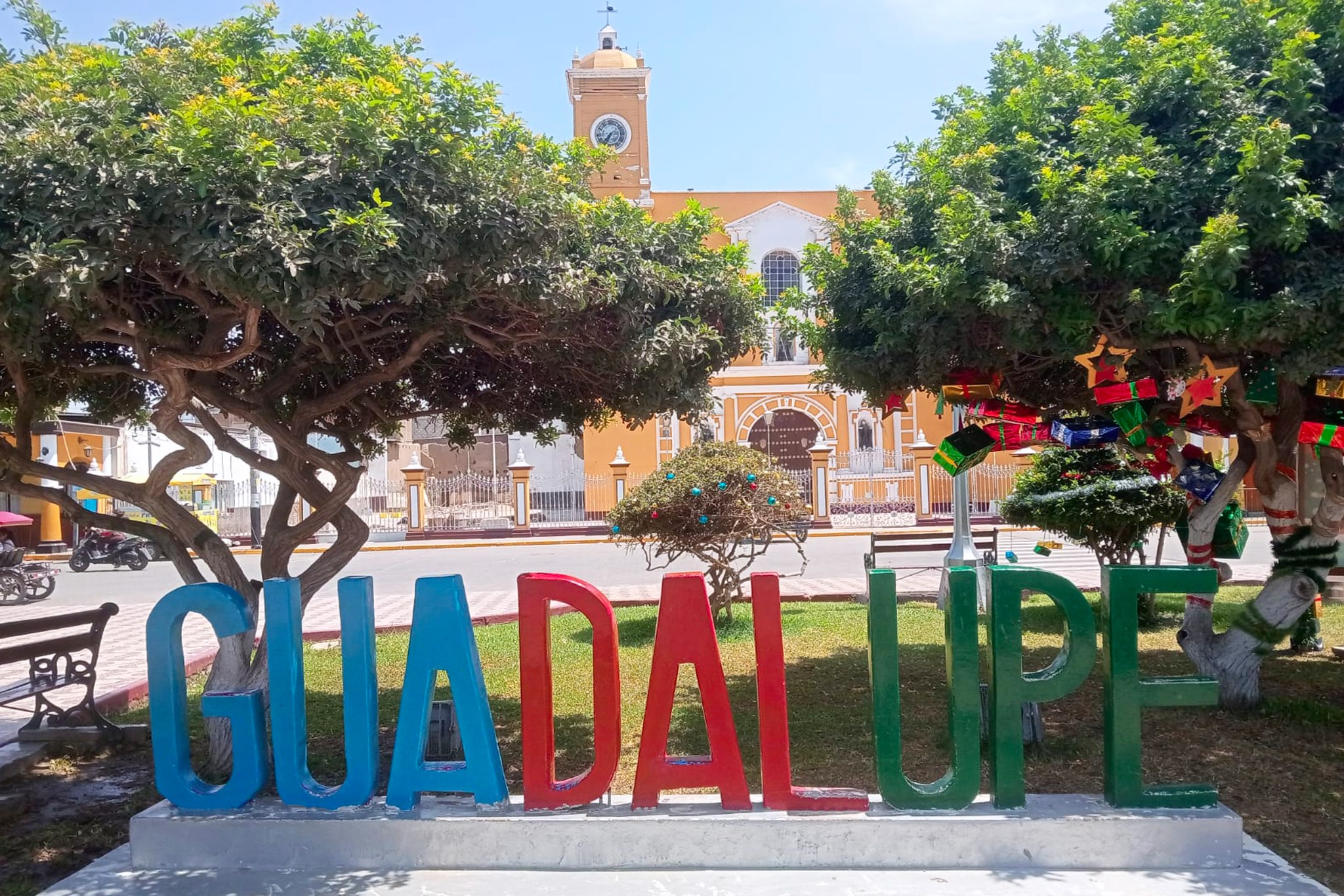 ¡Guadalupe se viste de navidad!