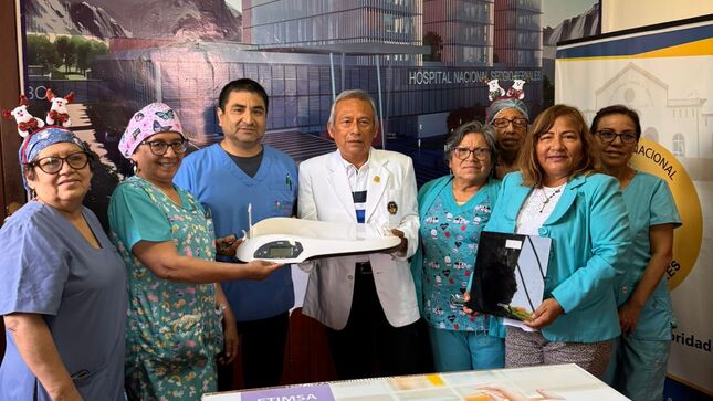 Donación de seis balanzas digitales