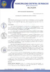 Vista preliminar de documento DECRETO DE ALCALDIA N°003-2020-MDP/ALC