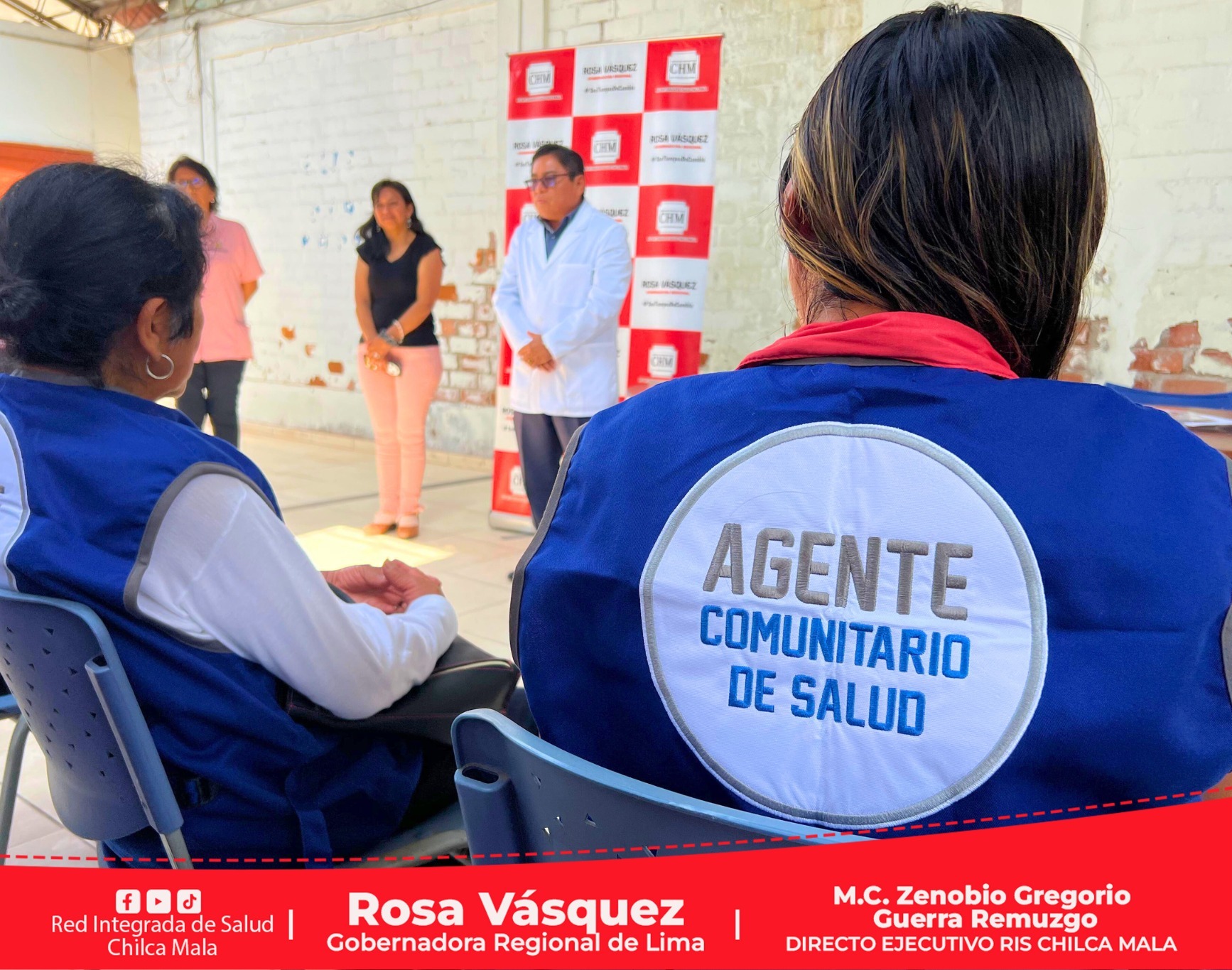 Diresa Lima reconoce a Agentes Comunitarios de Salud como Educador Sanitario de la RIS Chilca Mala