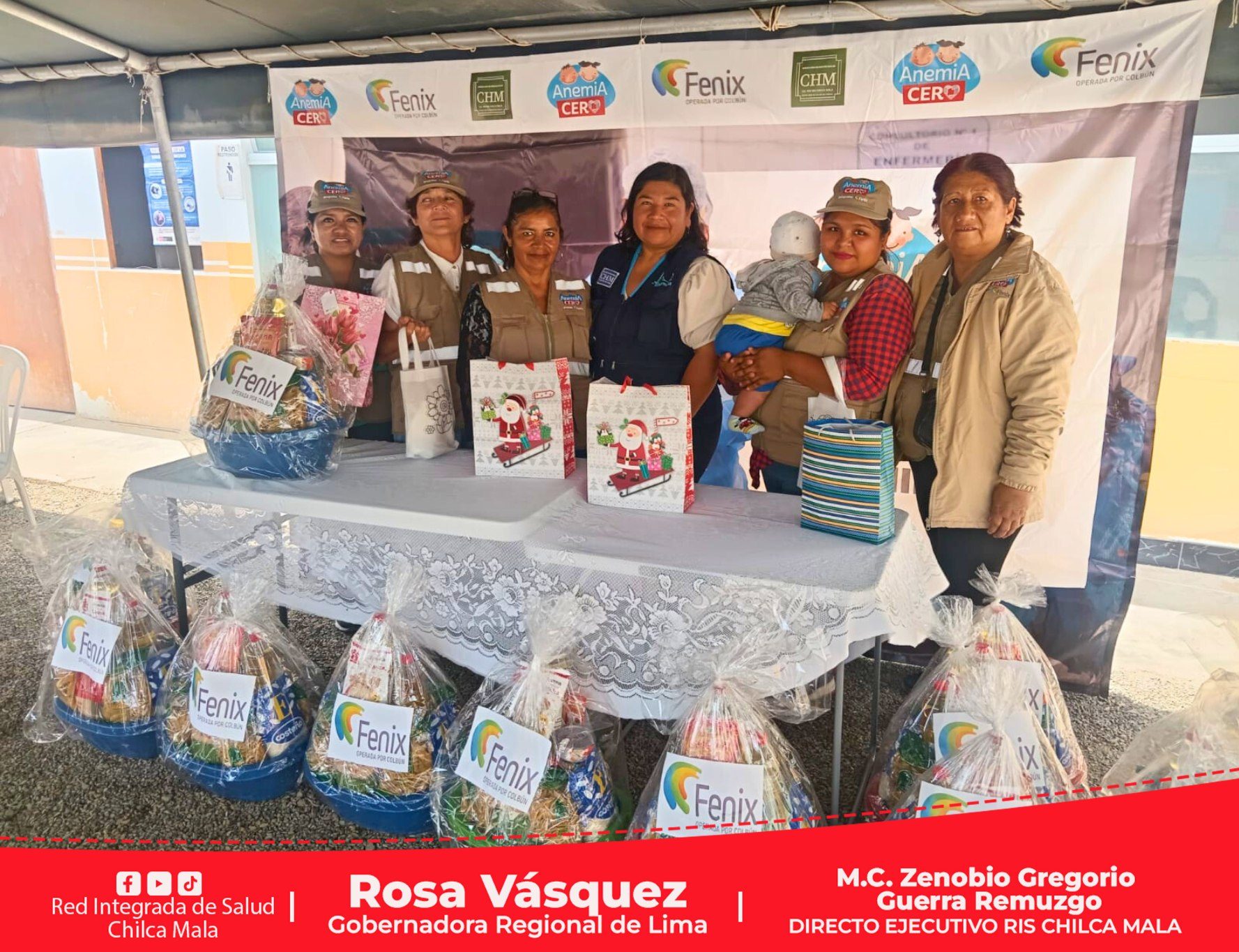 RIS Chilca Mala realiza reunión del cierre del programa "Anemia Cero"