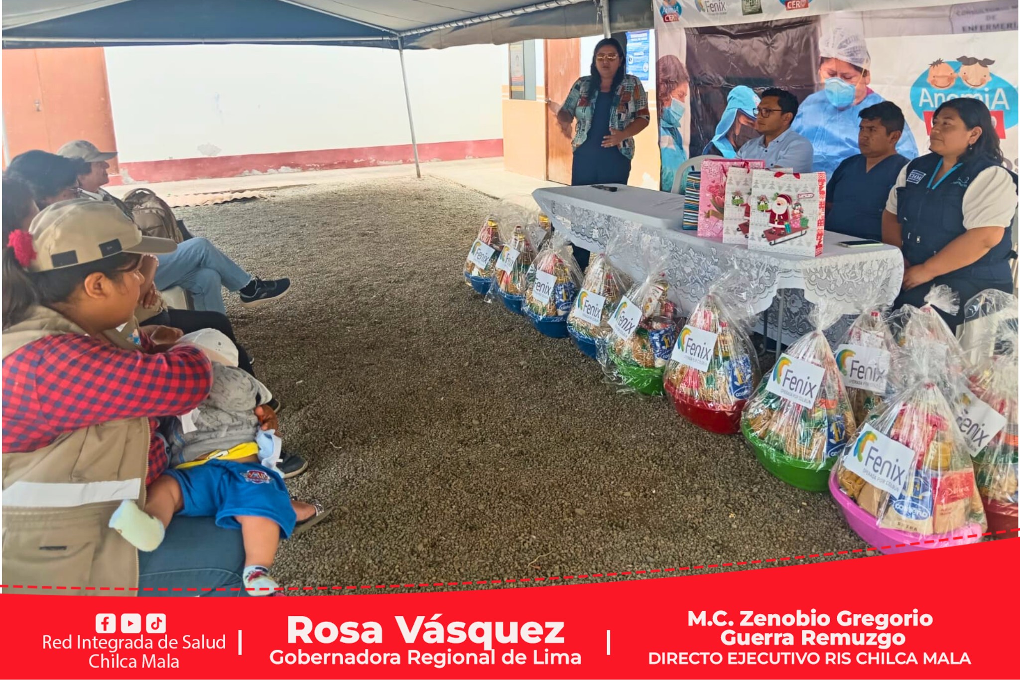 RIS Chilca Mala realiza reunión del cierre del programa "Anemia Cero"