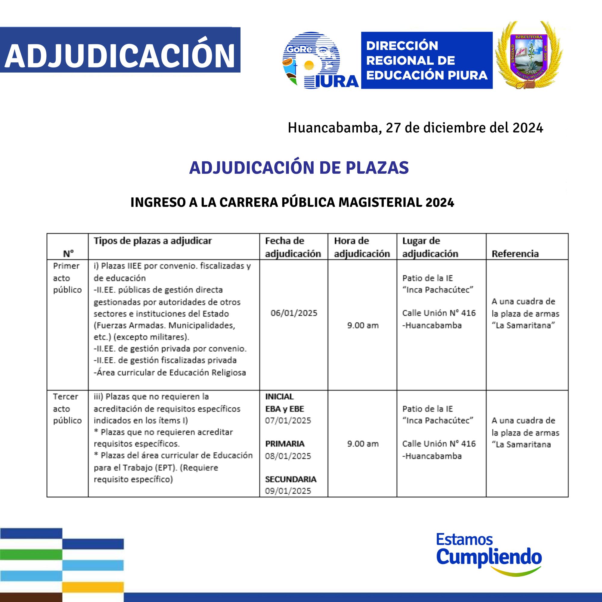 Carrera Pública Magisterial