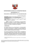 Vista preliminar de documento Resolución de la Unidad Registral N.° 697-2024-SUNARP/ZRIX/UREG