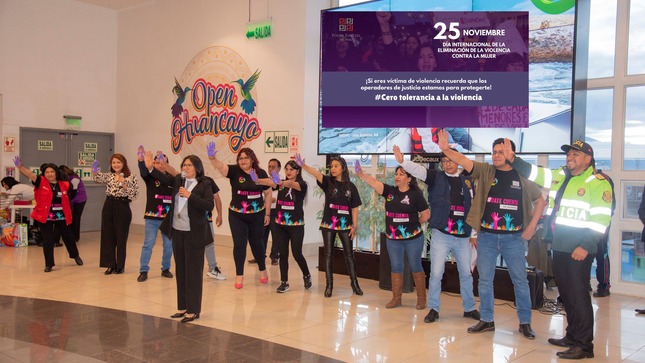 Campaña de sensibilización “cero tolerancias a la violencia”
