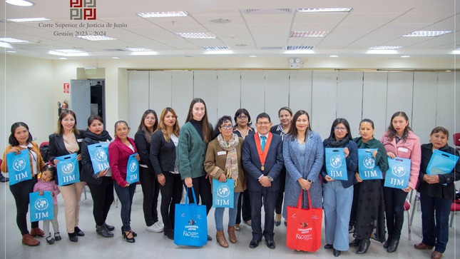 Corte de Junín desarrolló curso de formación de orientadoras judiciales 