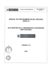 Vista preliminar de documento MANUAL DE PROCEDIMIENTOS