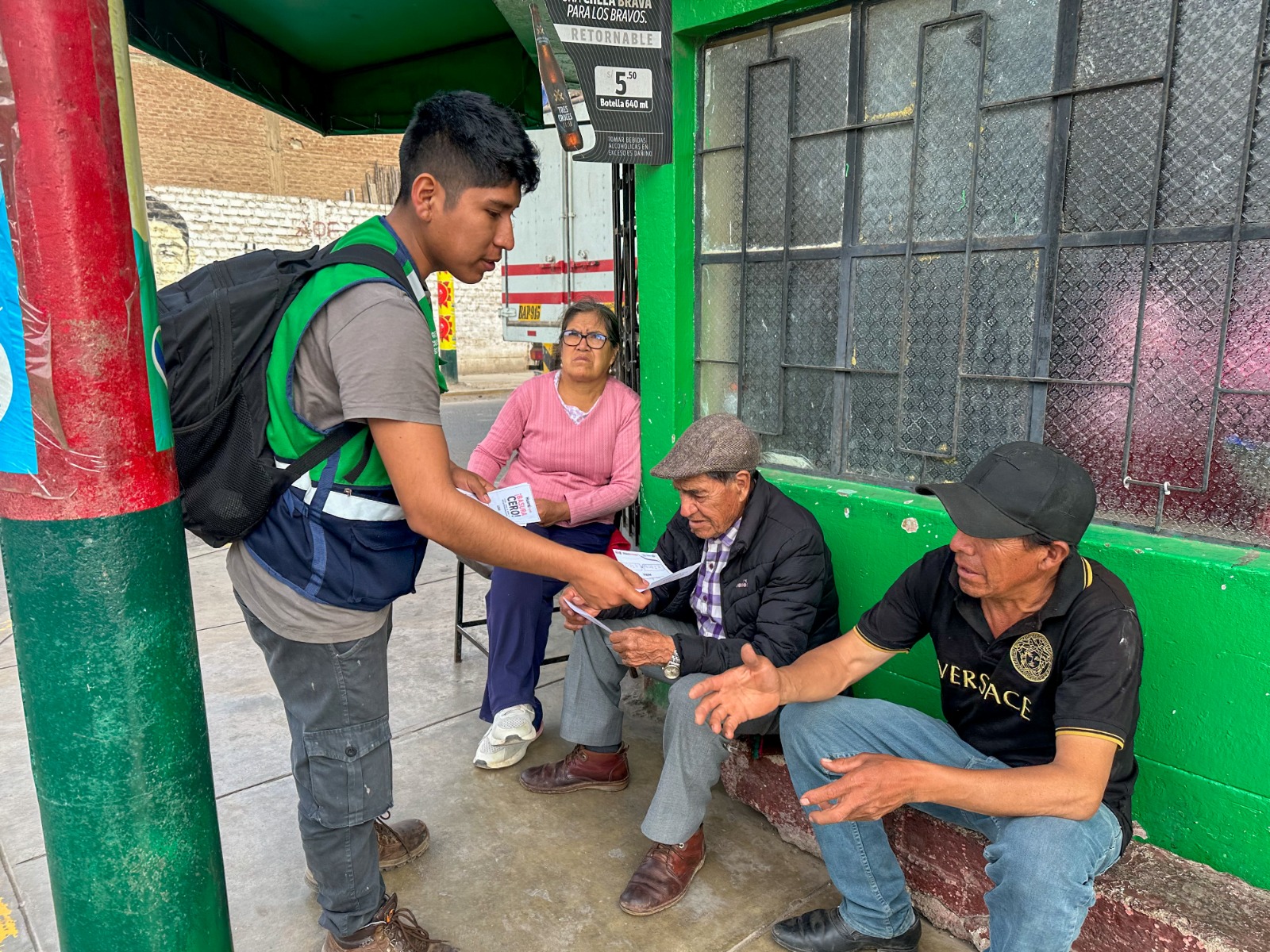 Jornada de sensibilizaci贸n en la Avenida Las Am茅ricas
