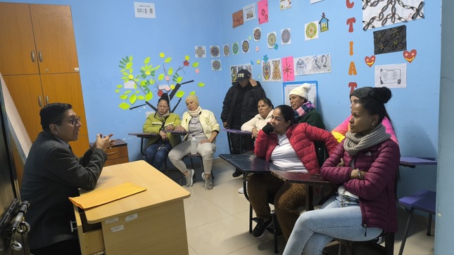 Juez dictó charla a internas  del penal de Jauja y Concepción