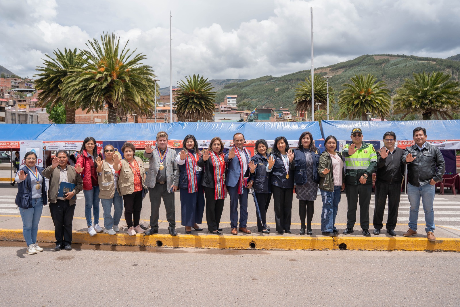 Corte de Cusco participó en Feria de Buenas Prácticas y Lucha contra la Corrupción en Urcos