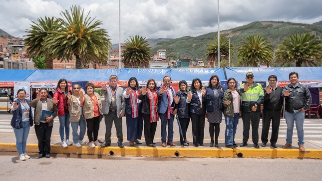 Corte de Cusco participó en Feria de Buenas Prácticas y Lucha contra la Corrupción en Urcos
