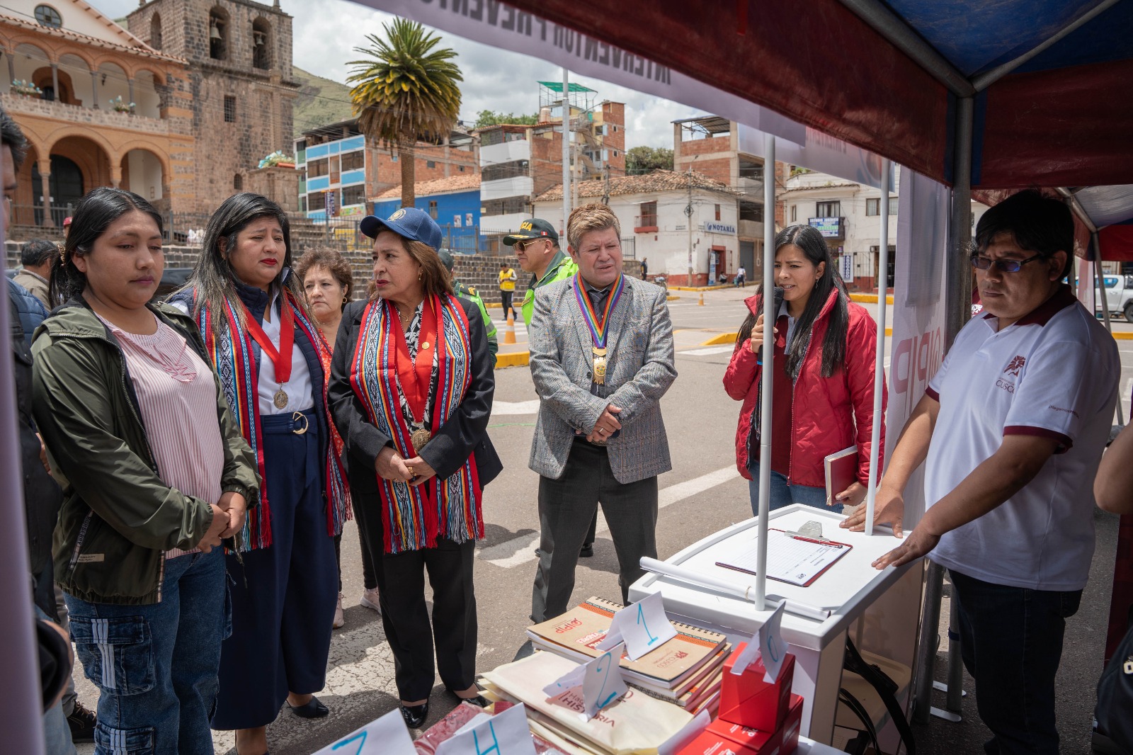 Corte de Cusco participó en Feria de Buenas Prácticas y Lucha contra la Corrupción en Urcos