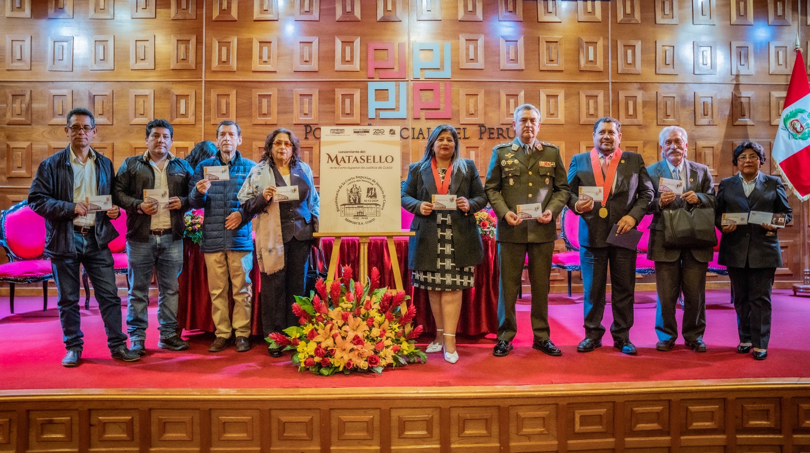 Corte de Cusco y SERPOST realizaron el lanzamiento oficial del "Matasello" conmemorativo por el Bicentenario 