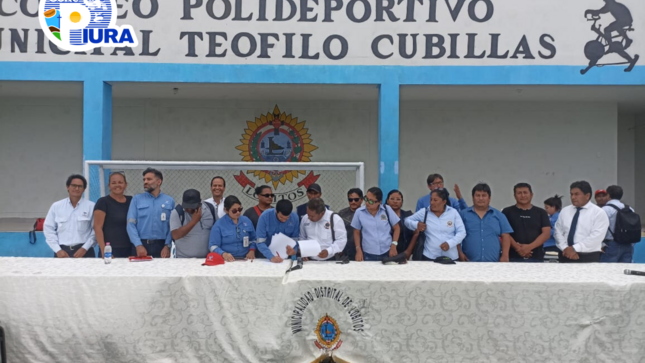 FIRMA DEL ACTA DE LA MESA DE NEGOCIACIÓN