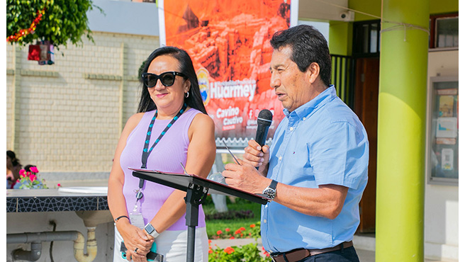Se realizó la entrega de canastas navideñas a los adultos mayores del CIAM Huarmey y de la provincia.