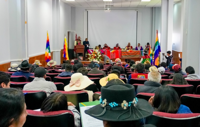 Municipalidad Provincial de Puno participa en la inauguración del I Congreso de sabios ancestrales del pueblo originario andino y amazónico