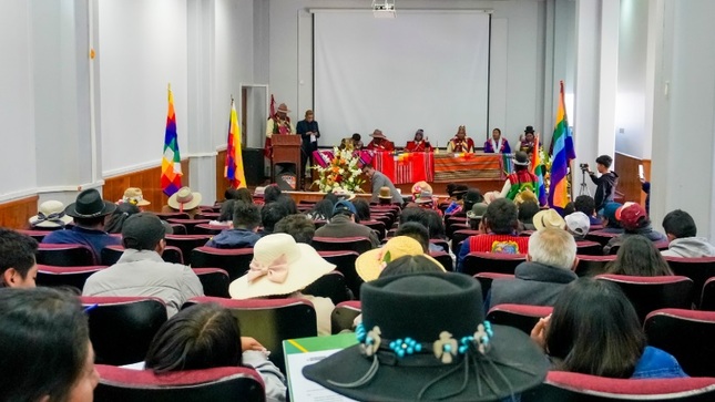 Municipalidad Provincial de Puno participa en la inauguración del I Congreso de sabios ancestrales del pueblo originario andino y amazónico
