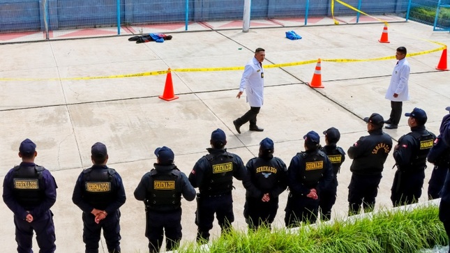 Capacitan al personal de serenazgo en aislamiento y protección en la escena del crimen