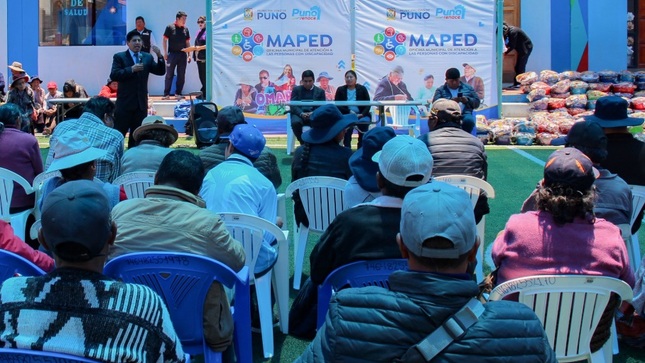 OMAPED celebra la navidad entregando canastas a más de 400 personas con habilidades diferentes