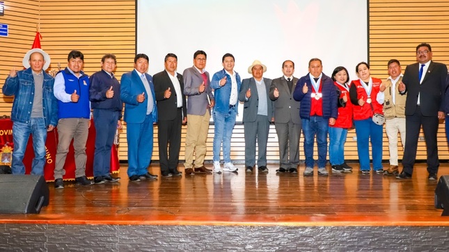 Con éxito se realizó la reunión informativa sobre el proyecto de mejoramiento de ampliación de servicios de agua potable