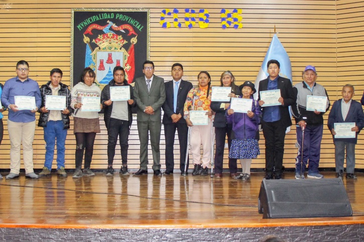 OMAPED clausura satisfactoriamente 8 talleres productivos dirigidos a las personas con habilidades diferentes