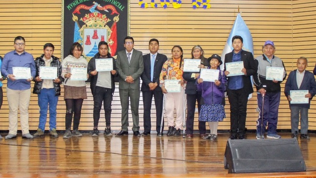 OMAPED clausura satisfactoriamente 8 talleres productivos dirigidos a las personas con habilidades diferentes