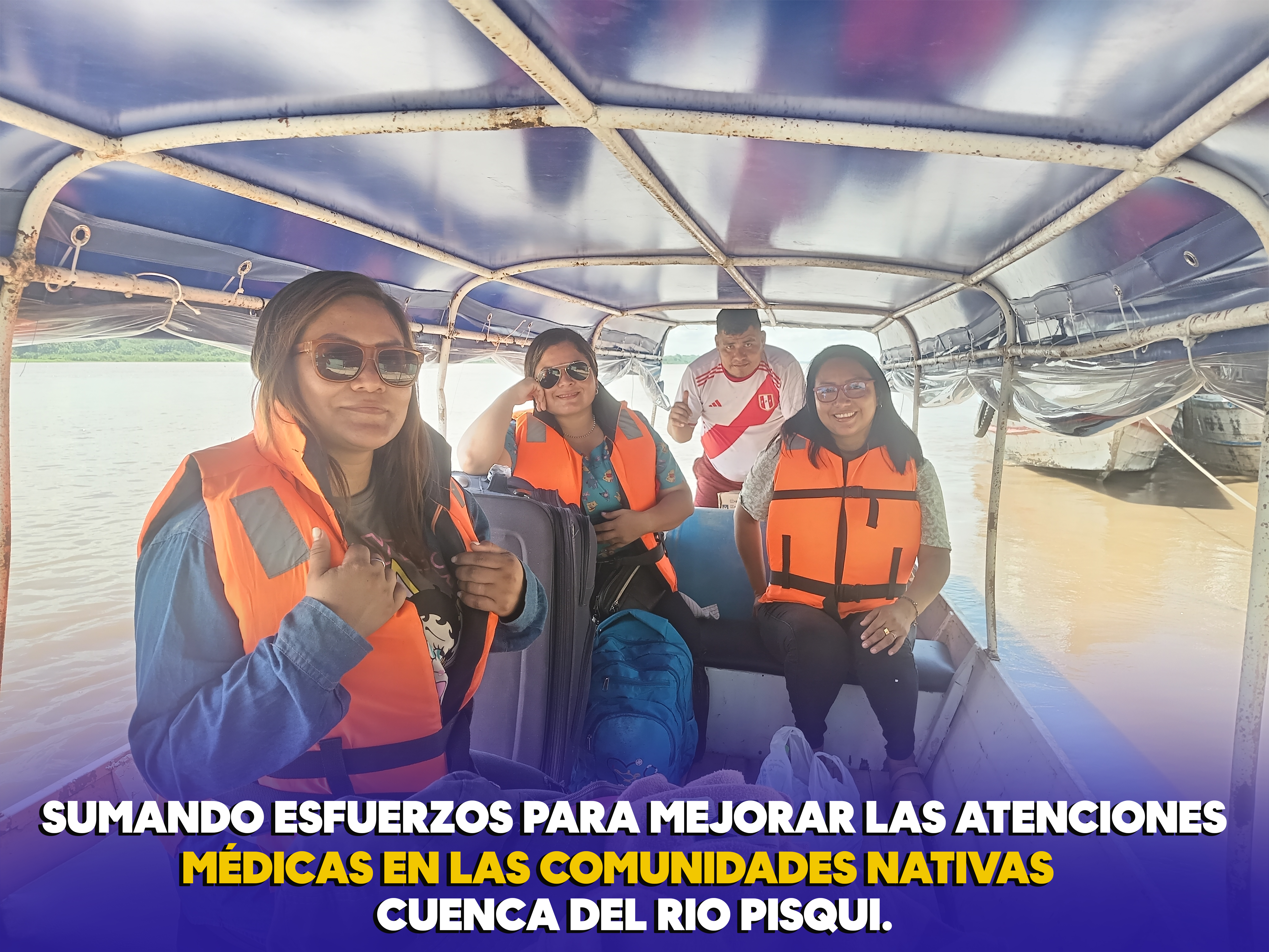 llevar los servicios médicos hasta las comunidades más apartadas responde a una decisión del Gobernador Regional de Loreto, Dr. Rene Chávez Silvano