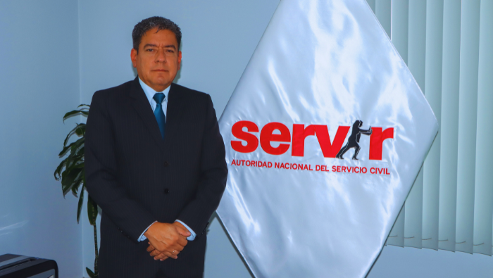 Foto del presidente ejecutivo de SERVIR