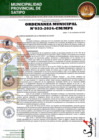 Vista preliminar de documento ORDENANZA MUNICIPAL N° 033-2024-CM-MPS