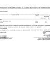 Vista preliminar de documento Aprobación de Modificaciones al Cuadro Multianual de Necesidades N° 00000067.