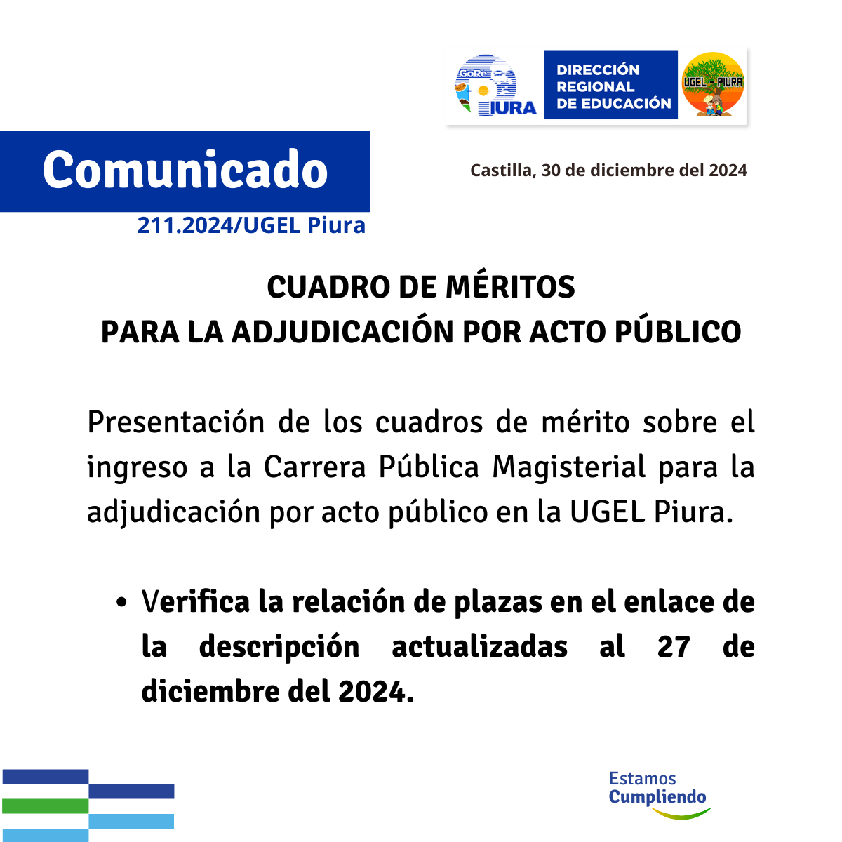 Comunicado