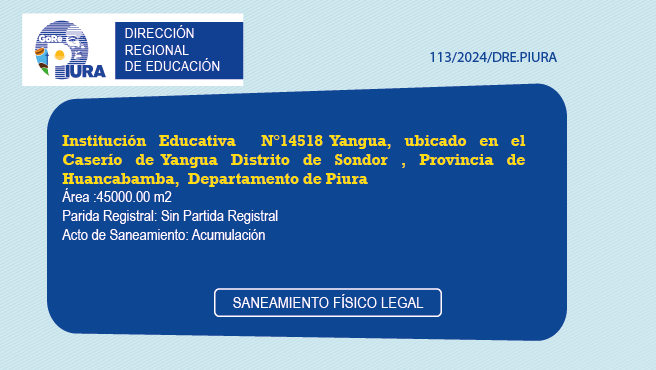 Saneamiento Físico Legal