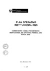 Vista preliminar de documento Plan Operativo Institucional 2025