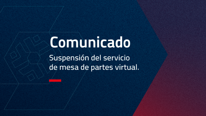 A fin de garantizar la continuidad del servicio digital ante el mantenimiento de la mesa de partes virtual programada desde el 30 de diciembre del 2024 hasta el 1 de enero del 2025, se informa lo siguiente:
- La presentación de documentos durante el 30/12/24 hasta el 01/01/2025 se realizará a través de correo electrónico: mesadepartes@anin.gob.pe
- Los solicitantes deberán consignar los siguientes datos: tipo de persona (ciudadano o persona jurídica), DNI, nombres y apellidos, dirección y correo electrónico.
- El documento deberá estar dirigido a la Autoridad Nacional de Infraestructura, firmado conforme a lo indicado (manuscrita, digitalizada o escaneada, electrónica o digital), en formato PDF; además de contener los datos del suscrito, su tipo y número de documento de identidad, número de folios y asunto.
- Los plazos para los pronunciamiento de la ANIN se contabilizarán a partir del primer día hábil luego de haber sido recibido el documento a través de la mesa de partes digital.