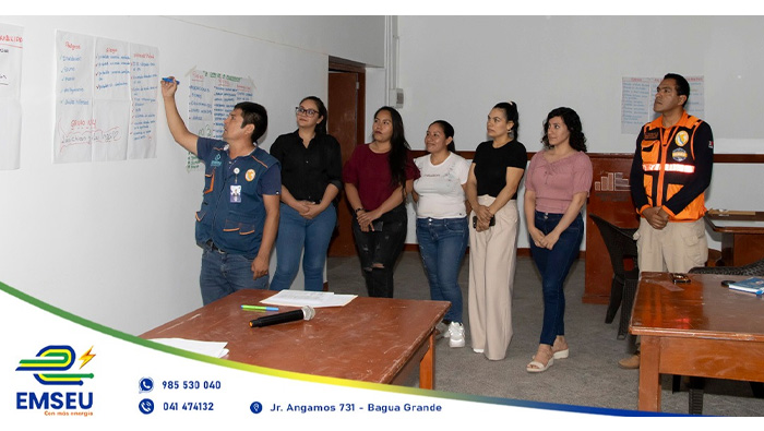 #EMSEU S.A.C.  𝐩𝐫𝐞𝐬𝐞𝐧𝐭𝐞 𝐞𝐧 𝐞𝐥 𝐒𝐞𝐦𝐢𝐧𝐚𝐫𝐢𝐨 𝐝𝐞 𝐆𝐞𝐬𝐭𝐢𝐨́𝐧 𝐑𝐞𝐚𝐜𝐭𝐢𝐯𝐚 𝐝𝐞𝐥 𝐑𝐢𝐞𝐬𝐠𝐨 𝐝𝐞 𝐃𝐞𝐬𝐚𝐬𝐭𝐫𝐞𝐬 𝐨𝐫𝐠𝐚𝐧𝐢𝐳𝐚𝐝𝐨 𝐩𝐨𝐫 𝐈𝐍𝐃𝐄𝐂𝐈