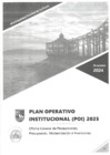 Vista preliminar de documento Plan Operativo Institucional - 2025