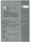 Vista preliminar de documento Plan Multianual de Reposición de Equipamiento 2025-2027