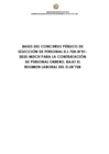 Vista preliminar de documento BASES CONCURSO PÚBLICO DE SELECCIÓN DE PERSONAL DLN°728