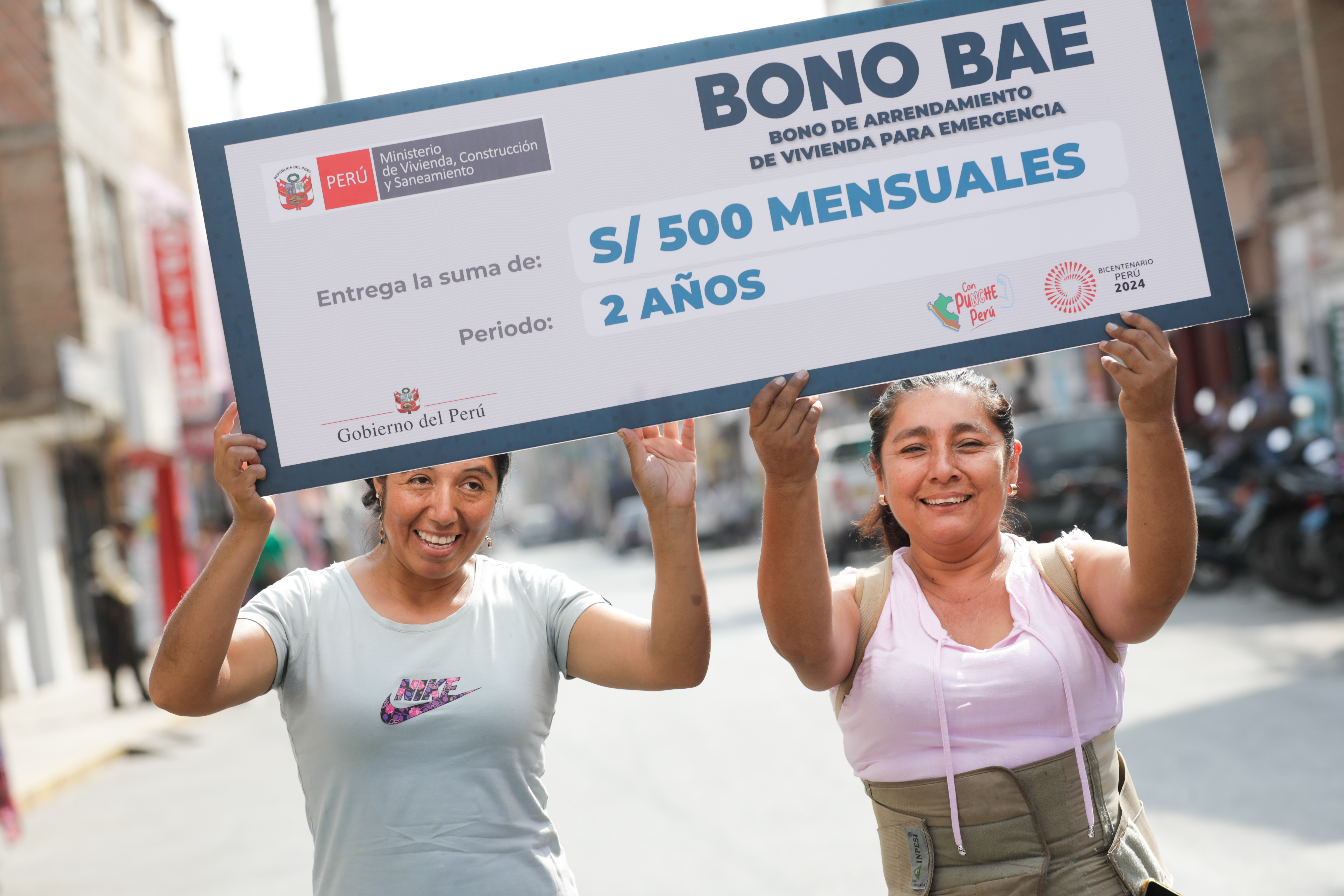 Ministerio de Vivienda entregará 1,122 bonos de 