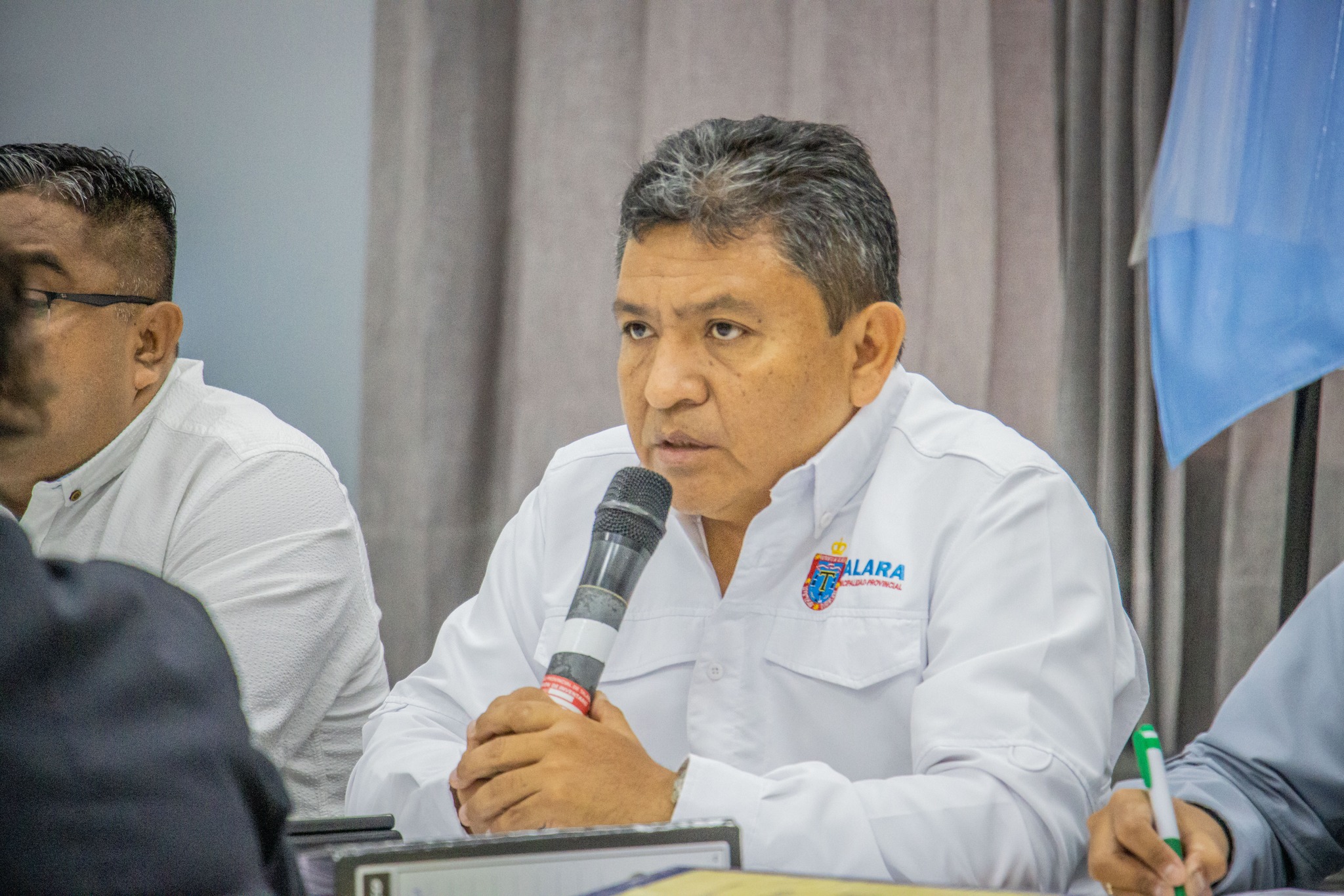 Alcalde de Talara, Sigifredo Zárate.