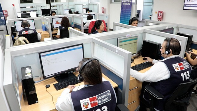 Línea 113 atendió más de 495 000 llamadas en información y orientación durante el 2024