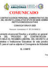 Vista preliminar de documento COMUNICADO DE CRONOGRAMA- 276 I.E
