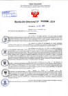 Vista preliminar de documento Resolución Directoral. N° 2896 - 2024