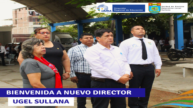 Nuevo director de  UGEL SULLANA