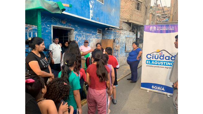 Esta solidaria acción fue posible gracias al apoyo de nuestro alcalde Richard Soria, quien siempre se preocupa por el bienestar de nuestros niños agustinianos.