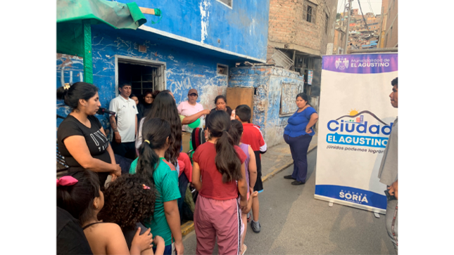 Esta solidaria  acción fue posible gracias al apoyo  de nuestro alcalde Richard Soria, quien siempre se preocupa por el bienestar de nuestros niños agustinianos.