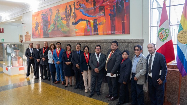  Corte de Cusco realizó develación de lienzo "Paqtachay - Alcanzar la Justicia desde la vida"
