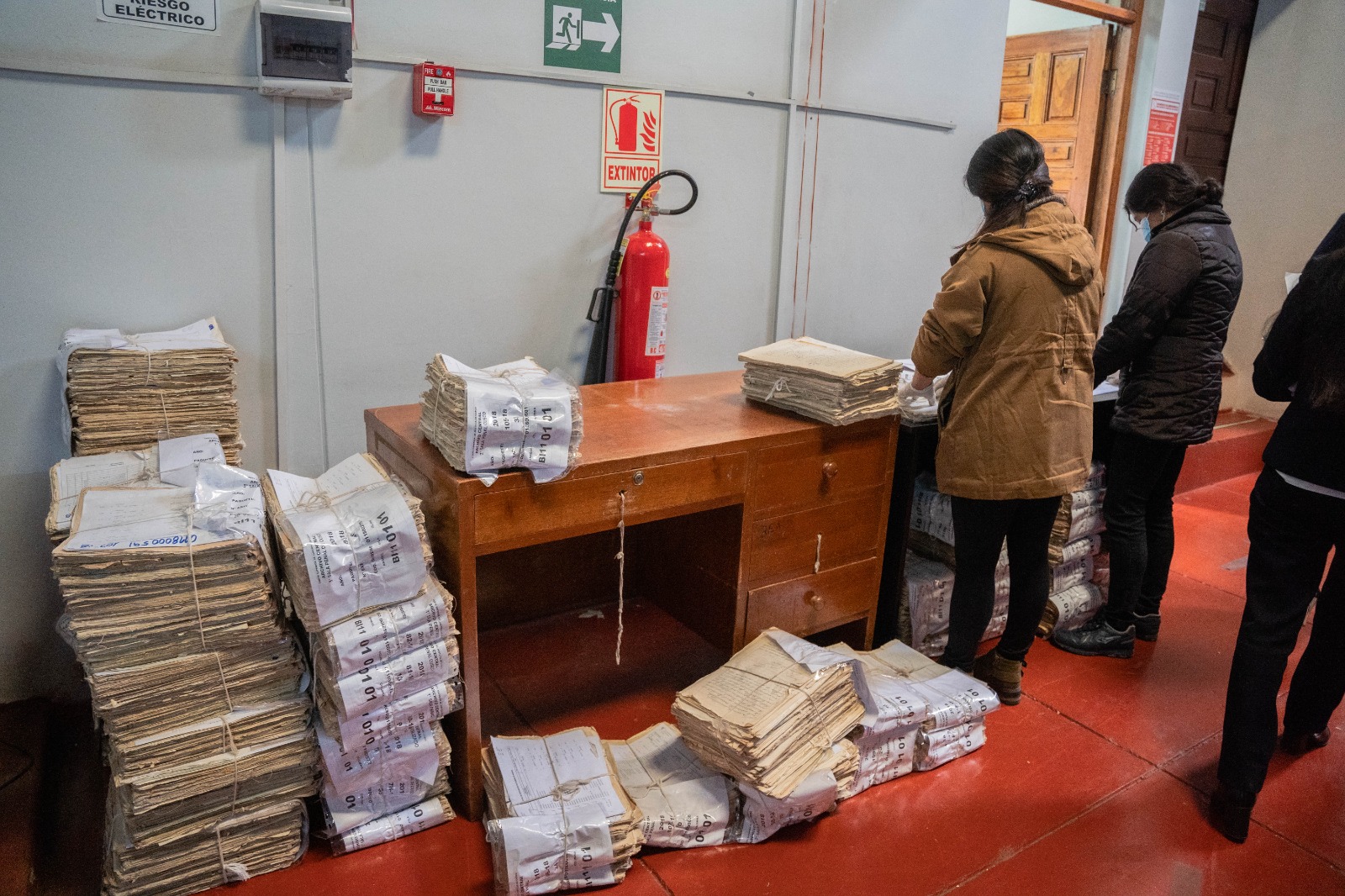 Corte de Cusco transfirió 40 metros lineales de expedientes históricos al Archivo Regional del Cusco